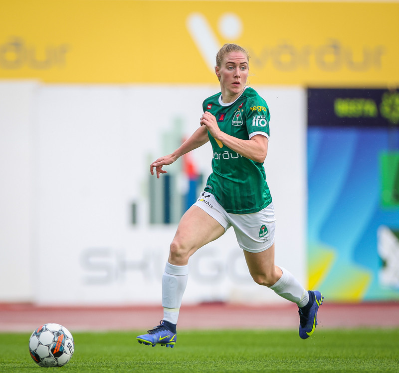 Myndaveisla: Valur vann Breiðablik í toppslagnum