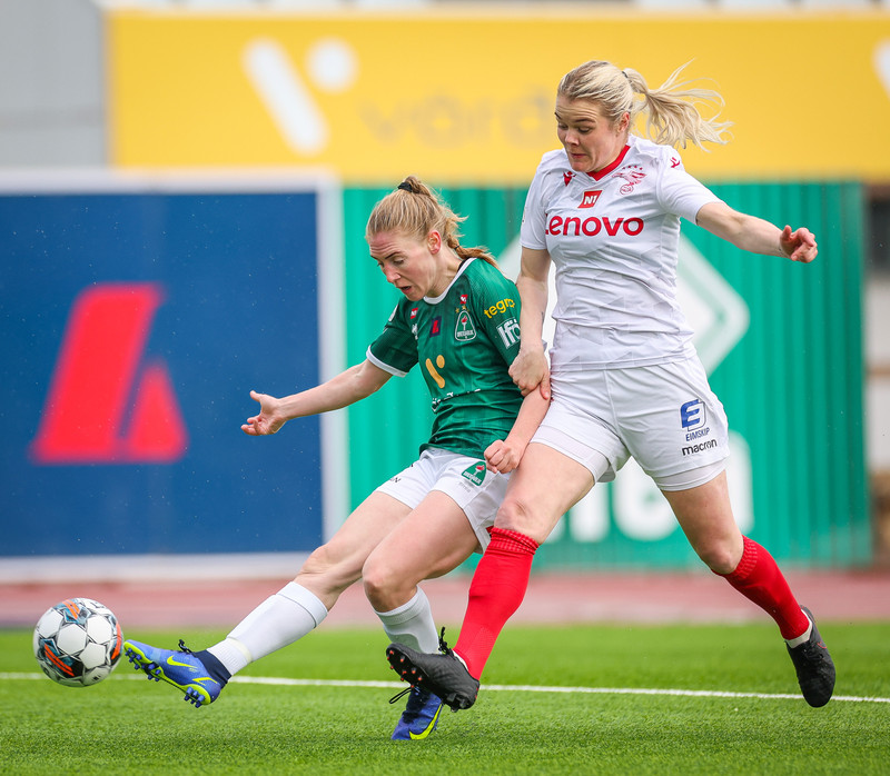 Myndaveisla: Valur vann Breiðablik í toppslagnum