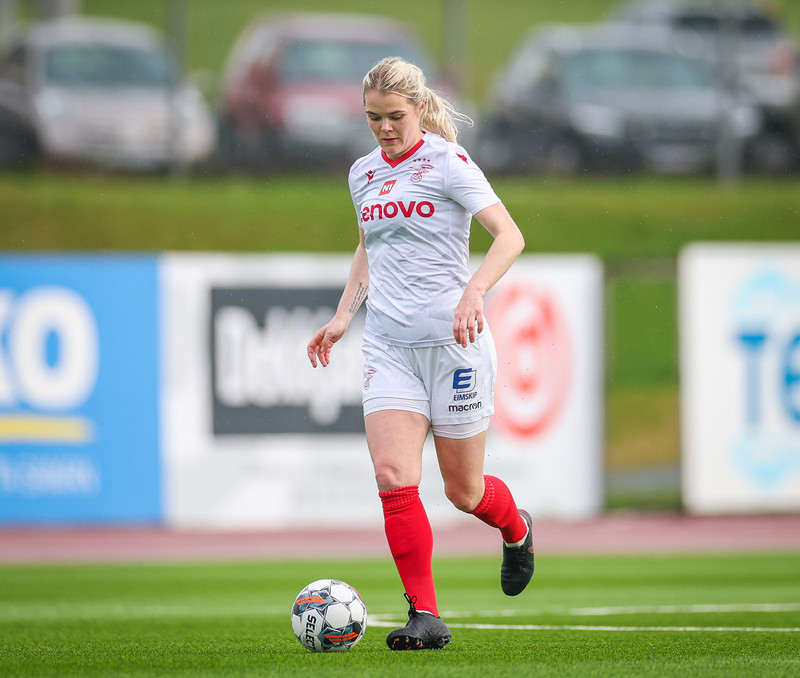 Myndaveisla: Valur vann Breiðablik í toppslagnum