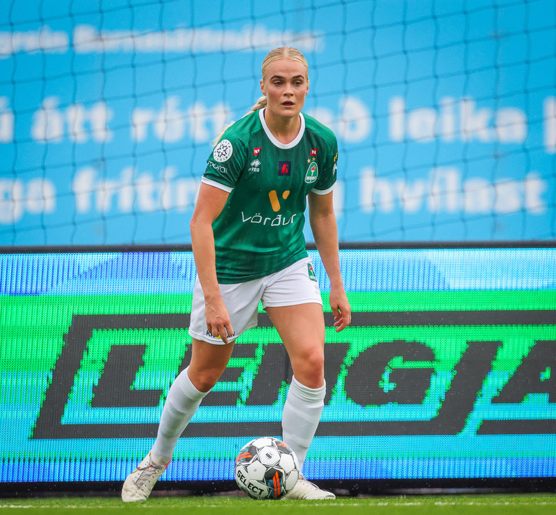 Myndaveisla: Valur vann Breiðablik í toppslagnum