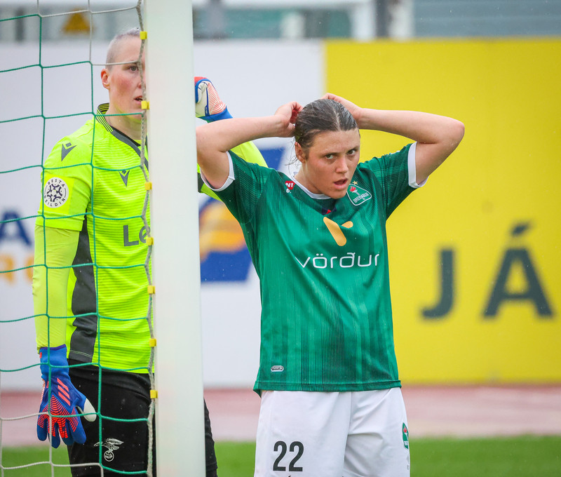 Myndaveisla: Valur vann Breiðablik í toppslagnum
