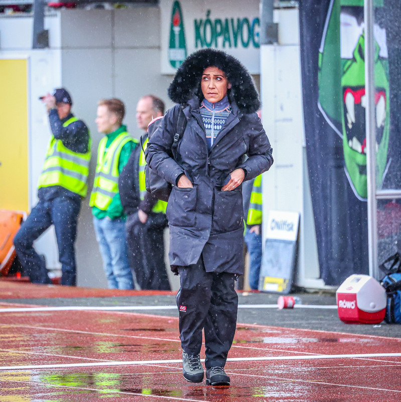 Myndaveisla: Valur vann Breiðablik í toppslagnum