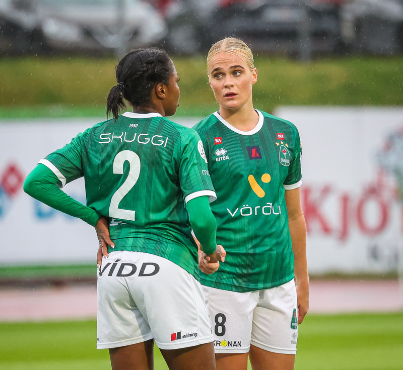 Myndaveisla: Valur vann Breiðablik í toppslagnum