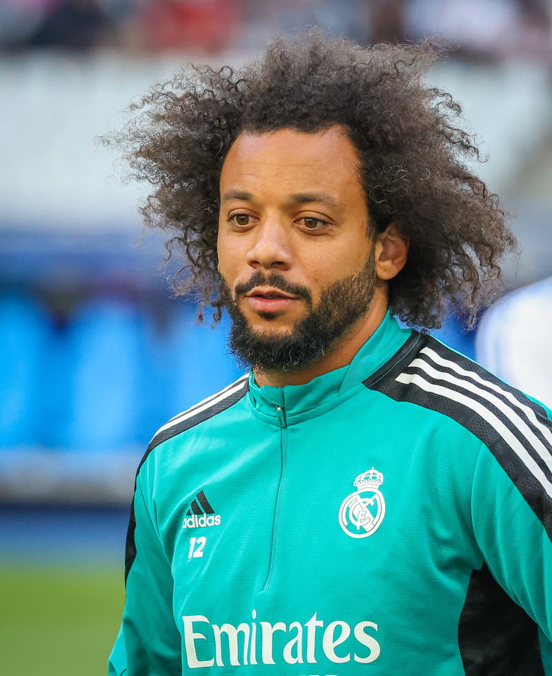 Myndaveisla frá æfingu Real Madrid á Stade de France