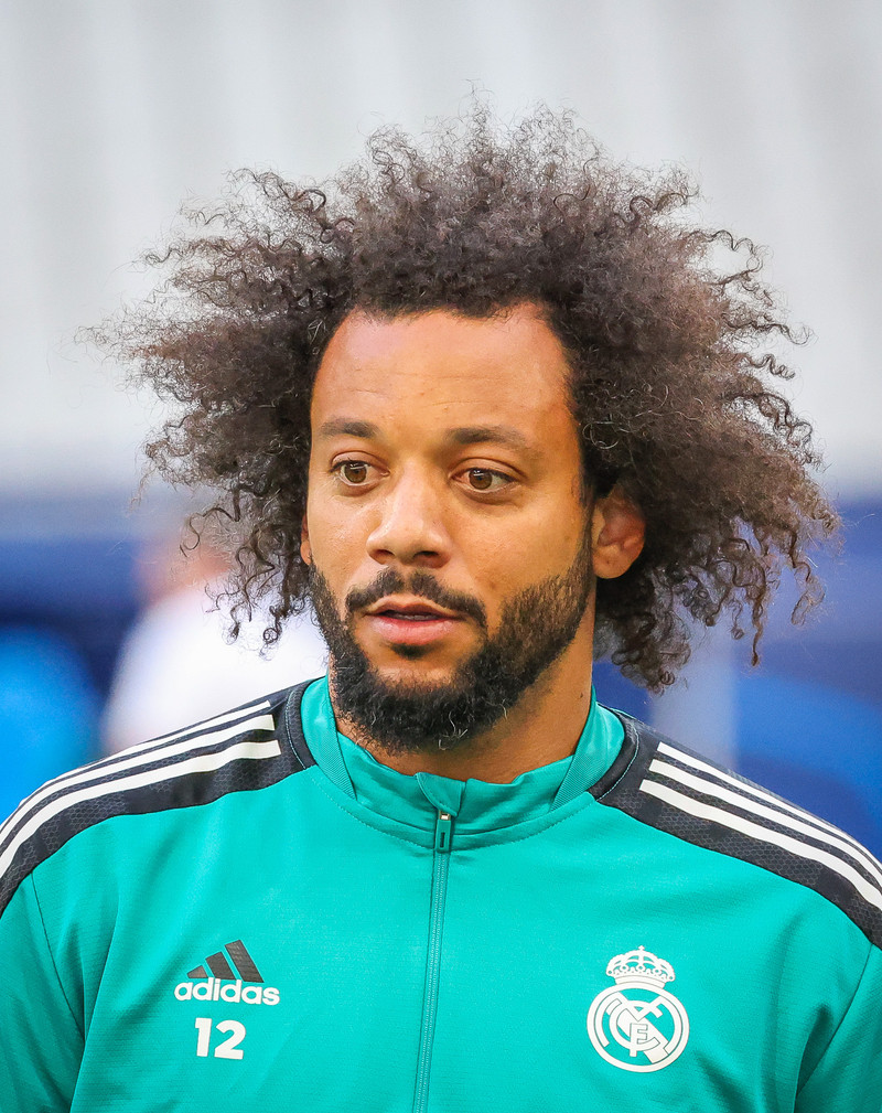Myndaveisla frá æfingu Real Madrid á Stade de France