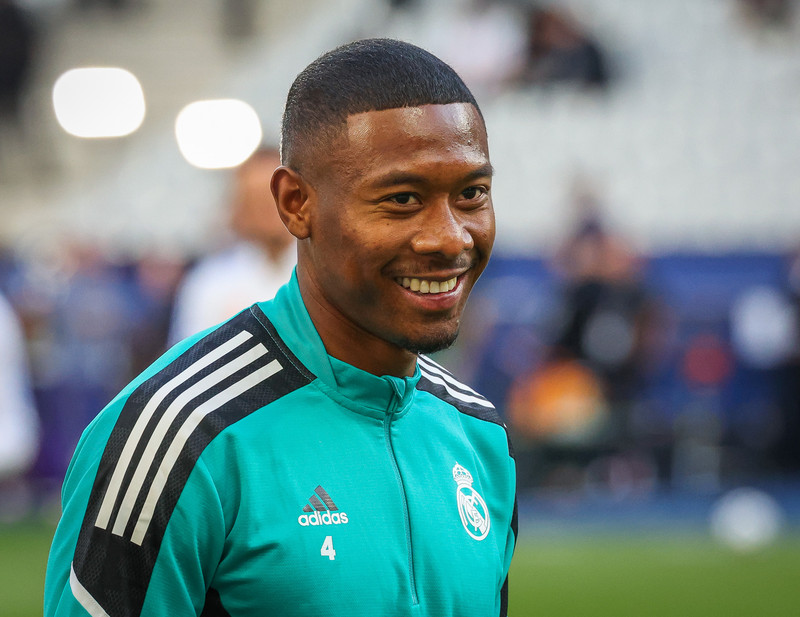 Myndaveisla frá æfingu Real Madrid á Stade de France