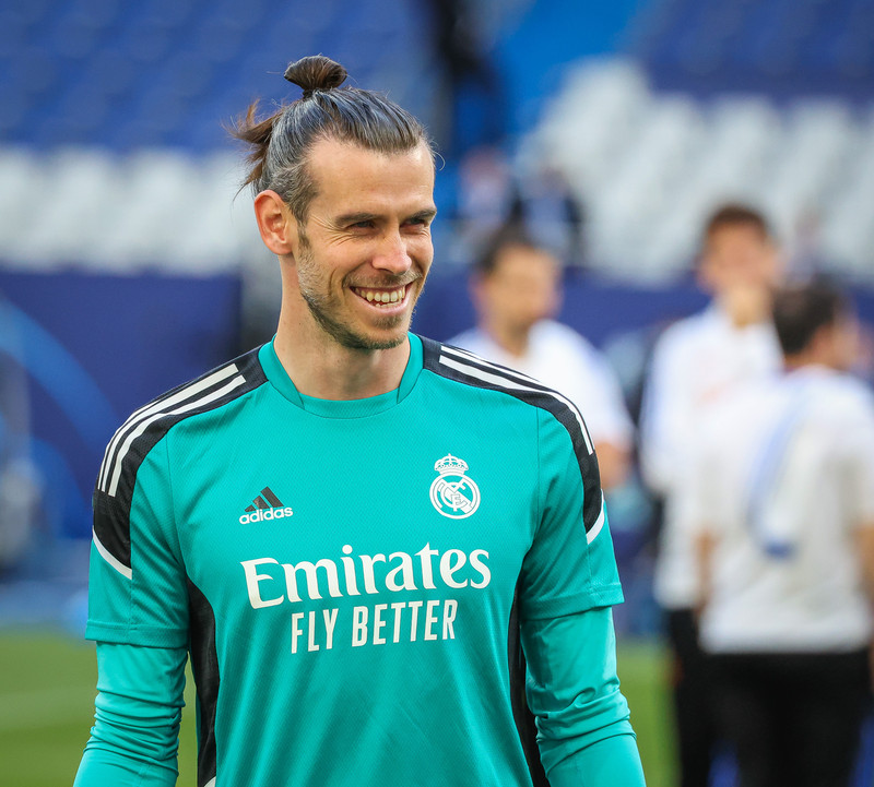 Myndaveisla frá æfingu Real Madrid á Stade de France