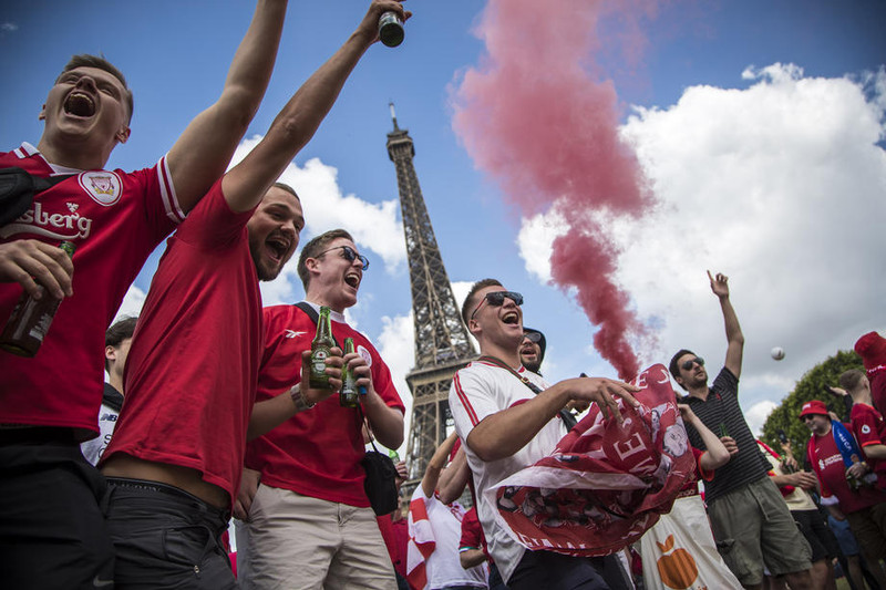 Stuðningsmenn Liverpool í París