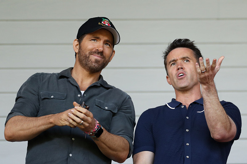 Ryan Reynolds hér til vinstri.