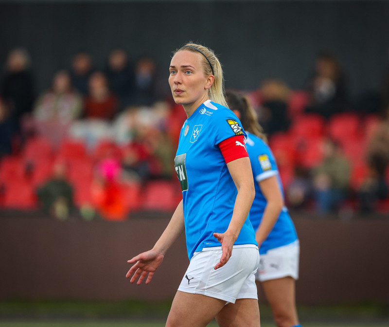 Anna María Baldursdóttir, fyrirliði Stjörnunnar.