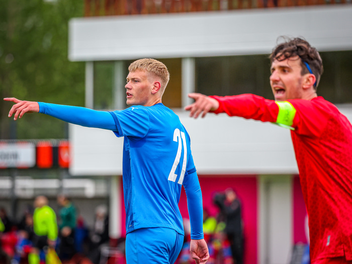 Orri Steinn gerði tvö.