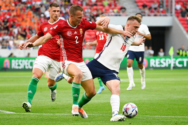 Jarrod Bowen á fjóra landsleiki að baki með enska landsliðinu
