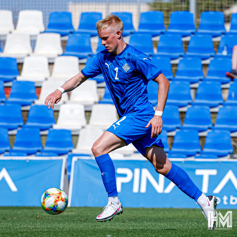Arnar Daníel er liðsfélagi Hlyns í U19.