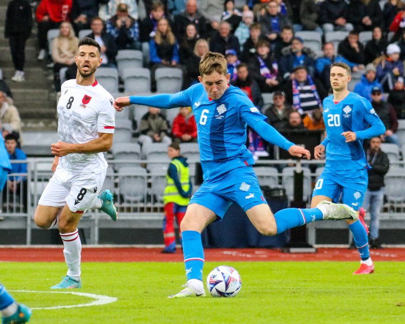 Sér Ísak Bergmann sem mögulega 'sexu' í framtíðinni