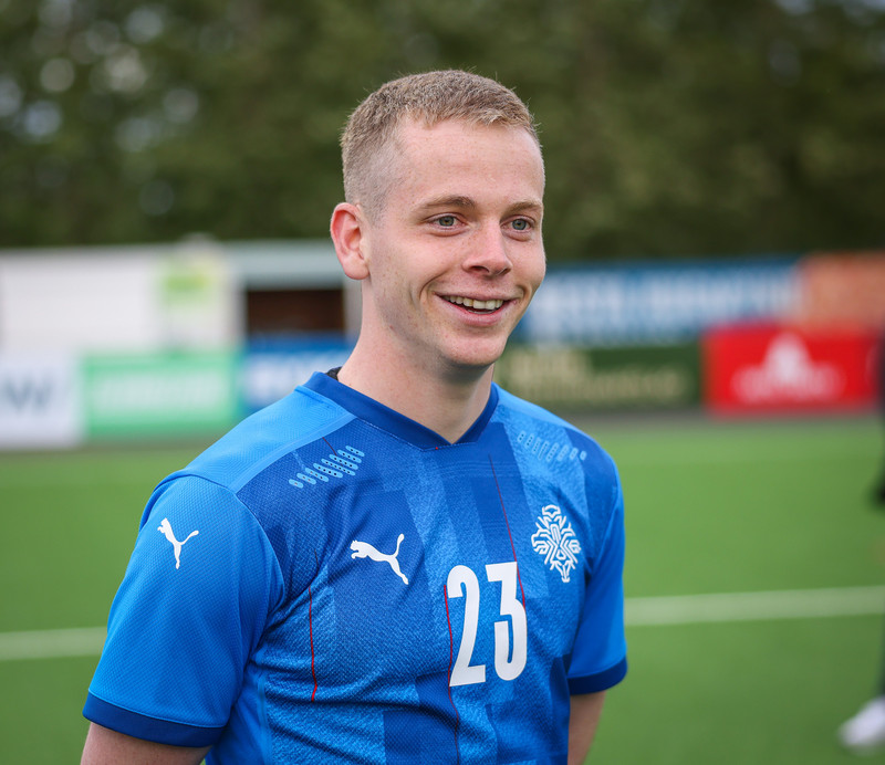 Sævar Atli Magnússon skoraði jöfnunarmark Lyngby