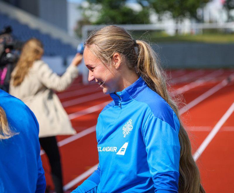 Myndaveisla: Undirbúningur Íslands fyrir EM hafinn