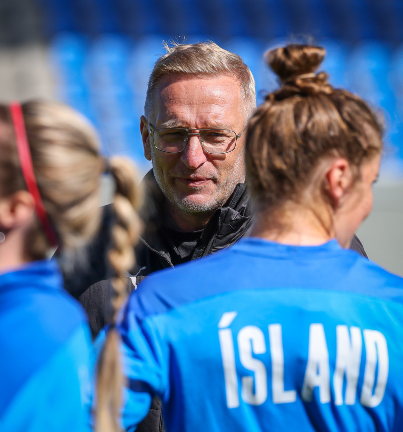 Myndaveisla: Undirbúningur Íslands fyrir EM hafinn