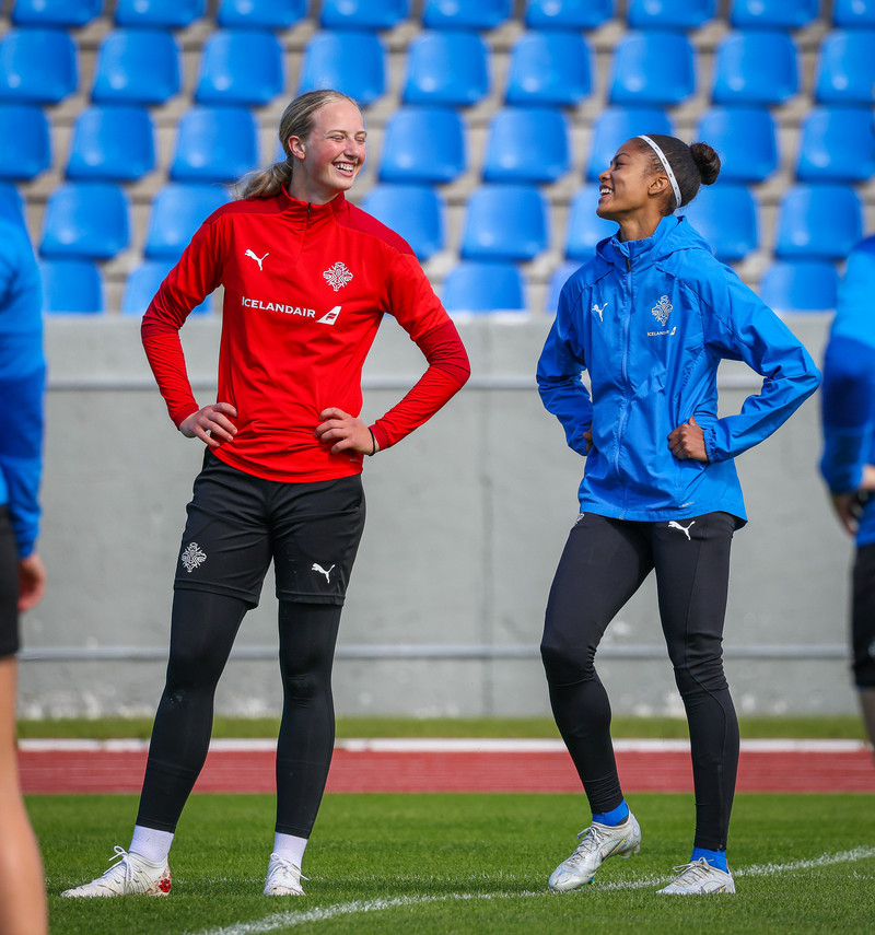 Myndaveisla: Undirbúningur Íslands fyrir EM hafinn
