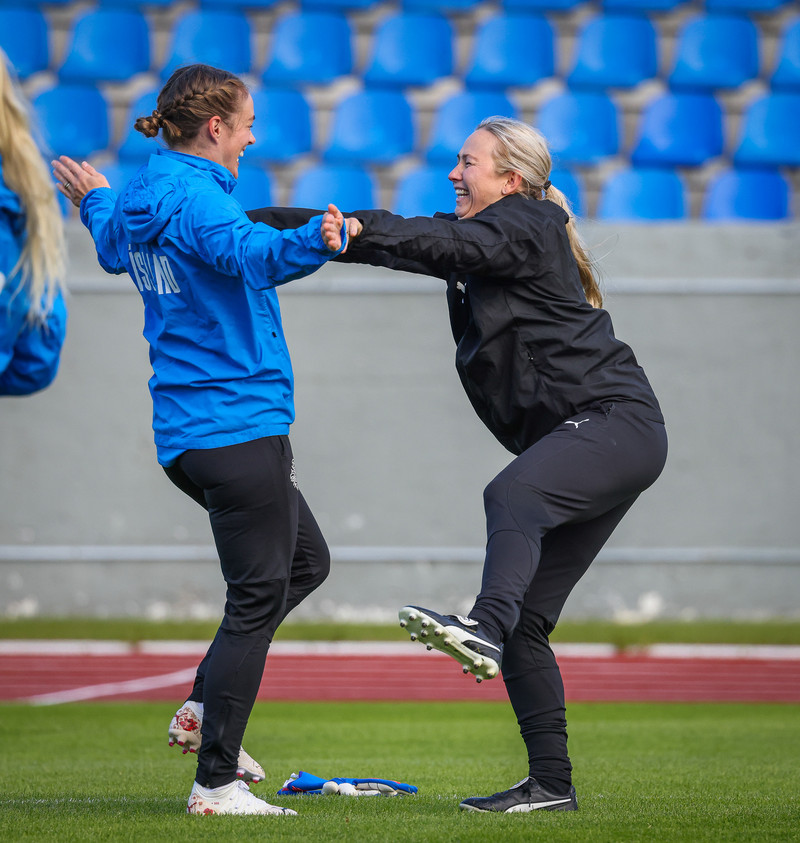 Myndaveisla: Undirbúningur Íslands fyrir EM hafinn