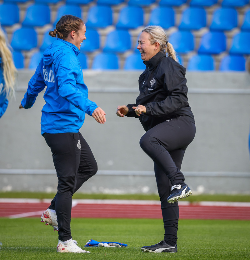 Myndaveisla: Undirbúningur Íslands fyrir EM hafinn