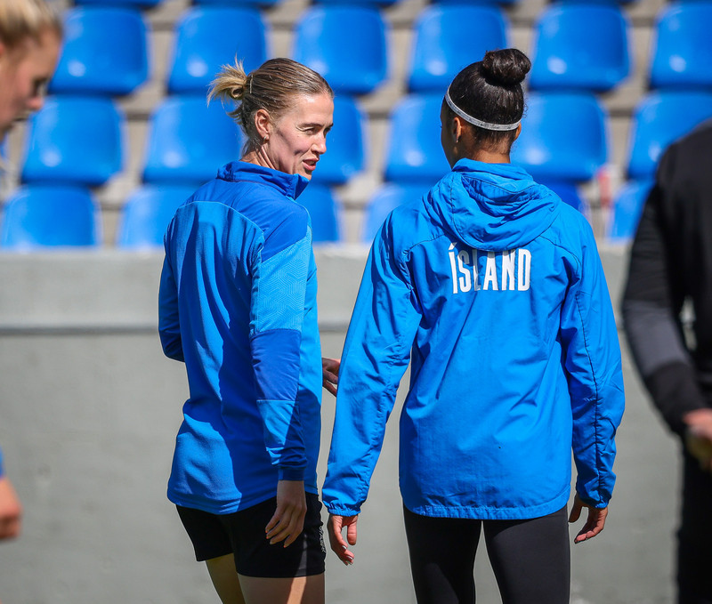 Myndaveisla: Undirbúningur Íslands fyrir EM hafinn