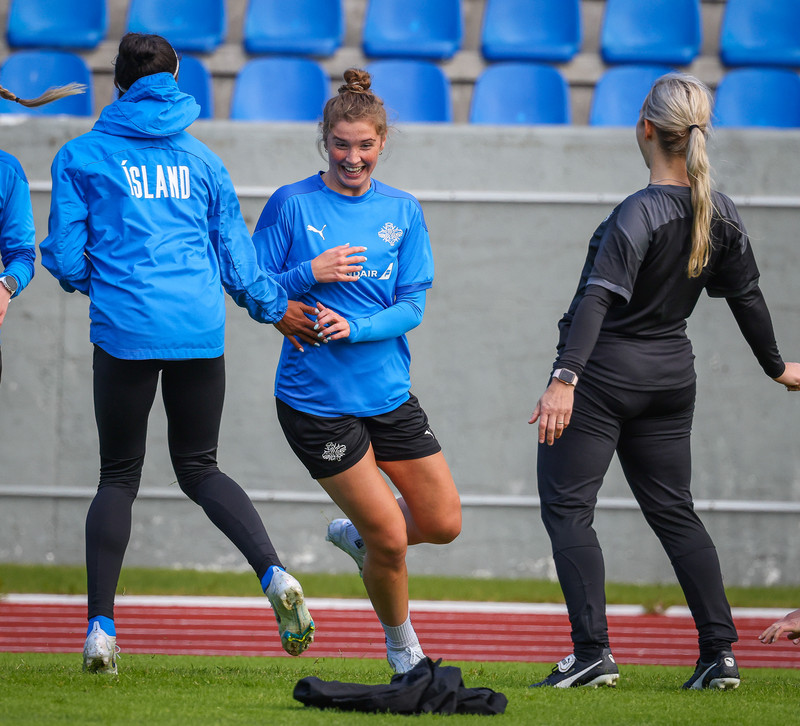 Myndaveisla: Undirbúningur Íslands fyrir EM hafinn