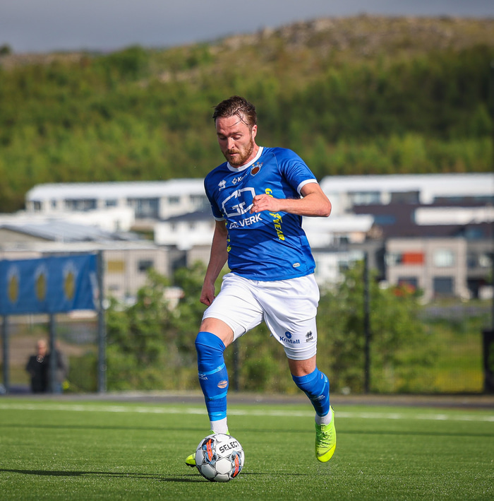 Jannik Pohl verður í banni um næstu helgi.