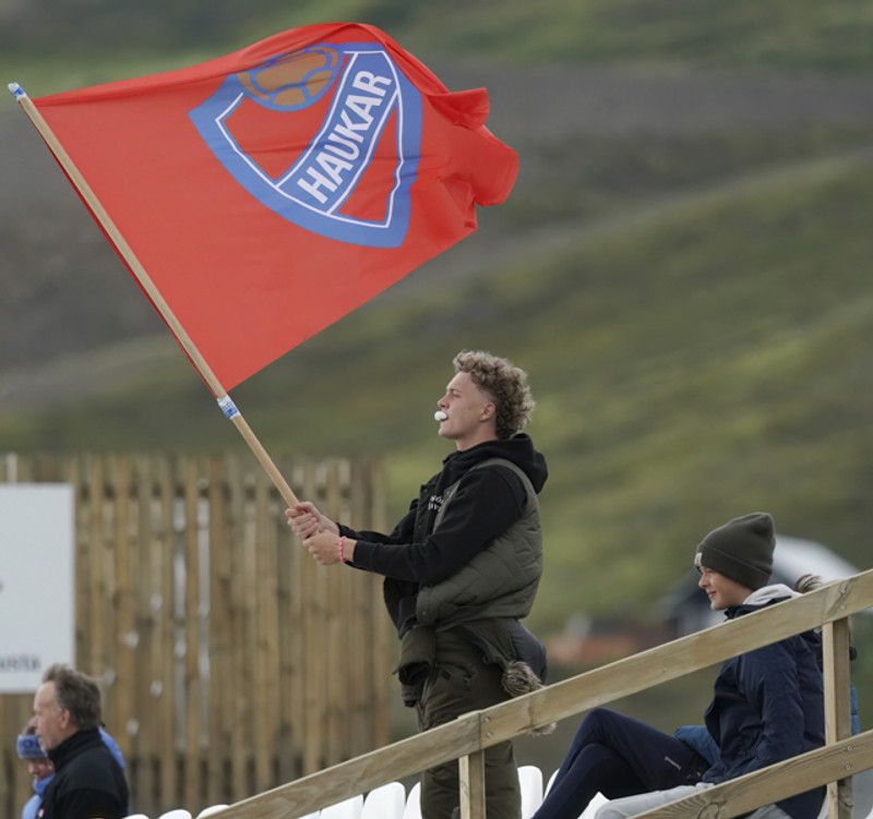 Myndaveisla: Magni og Haukar gerðu jafntefli
