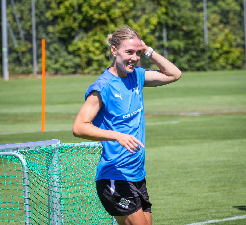 Dagný Brynjarsdóttir, miðjumaður West Ham.
