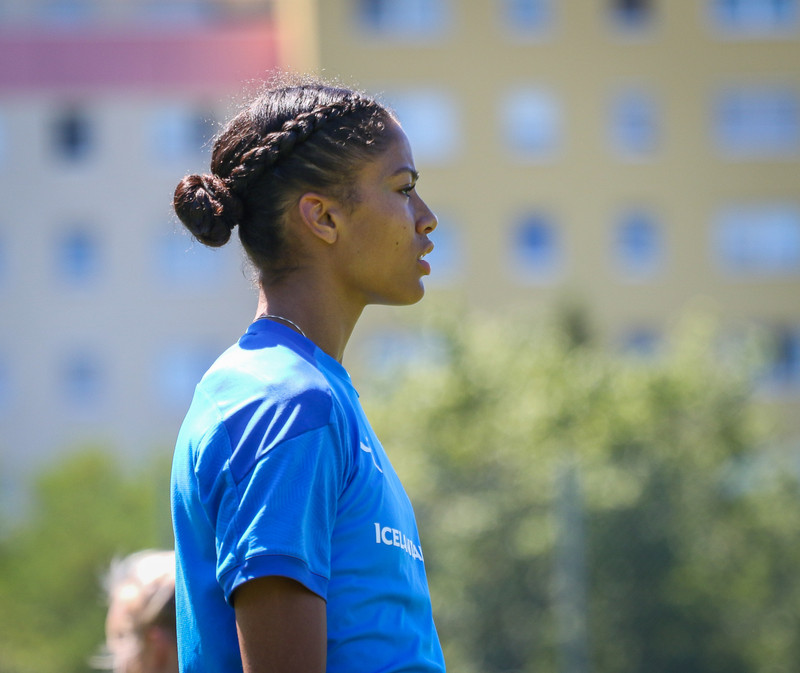 Sveindís Jane Jónsdóttir leikur með Wolfsburg, besta liðinu í Þýskalandi.