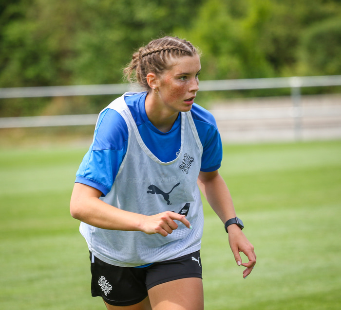 Karólína Lea Vilhjálmsdóttir, leikmaður Bayern München.