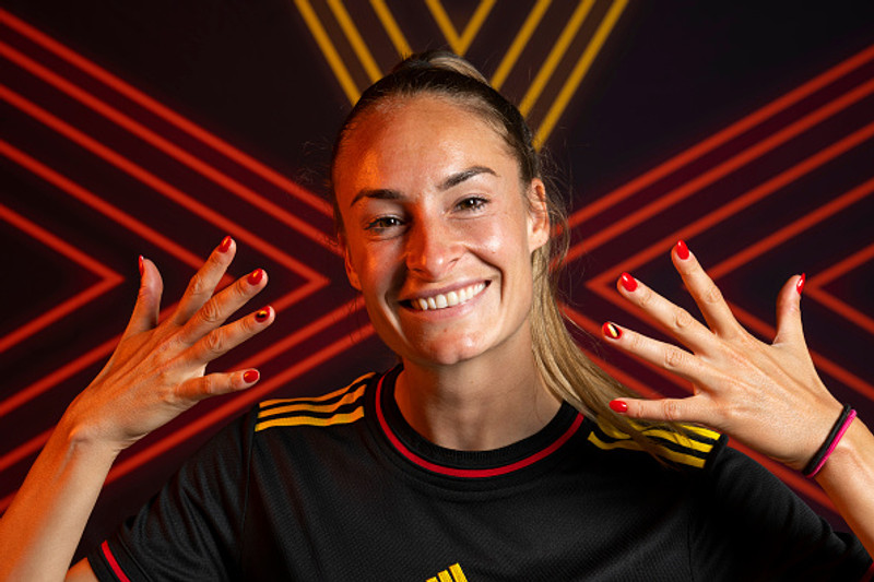 Tessa Wullaert er einn besti leikmaður belgíska liðsins