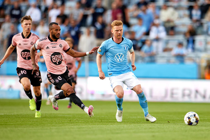 Anders Christiansen í leik með Malmö