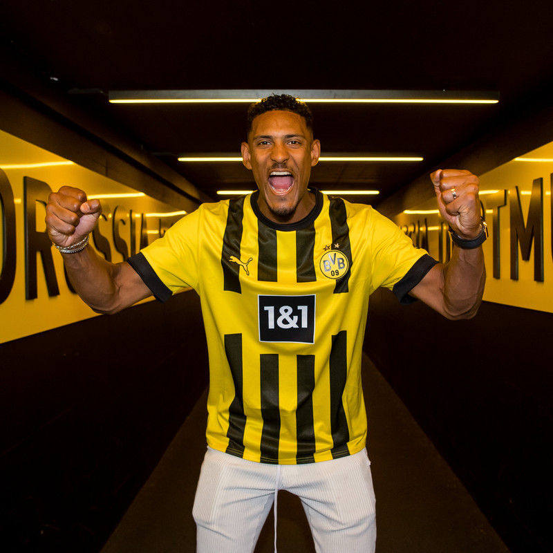 Sebastien Haller gerði fjögurra ára samning við Dortmund