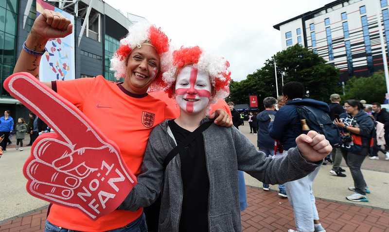 Myndir frá sögulegu kvöldi í Manchester