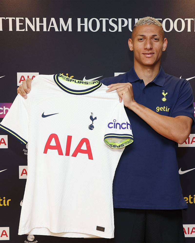 Richarlison var keyptur til Spurs í sumar.