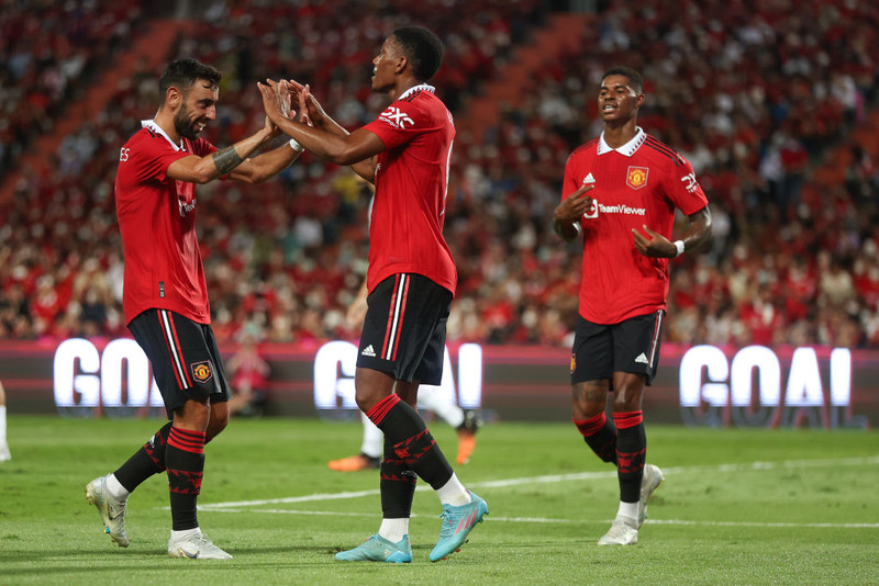 Anthony Martial skoraði þriðja mark United