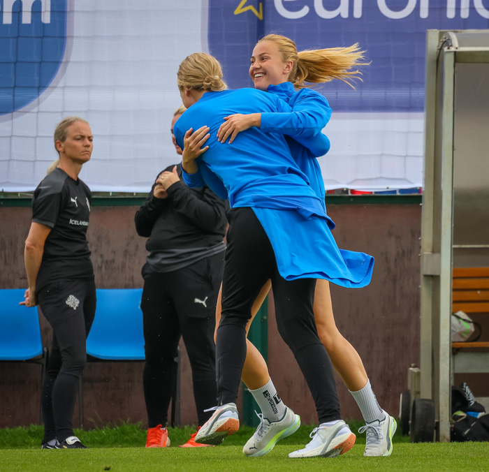 Glódís Perla og Cecilía Rán