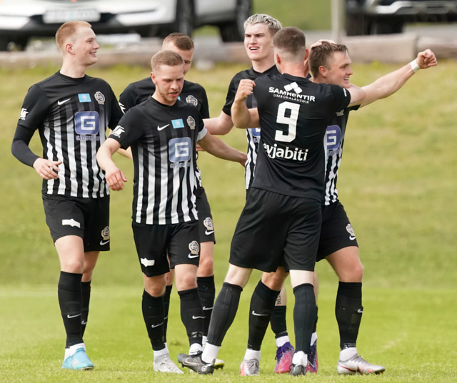 Magnamenn gefast aldrei upp