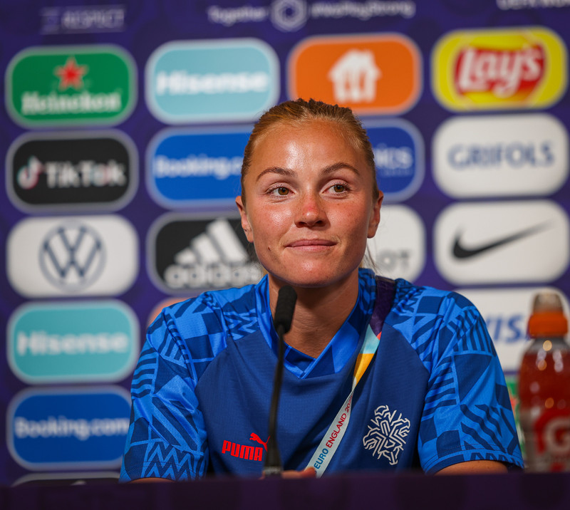 Glódís Perla Viggósdóttir.
