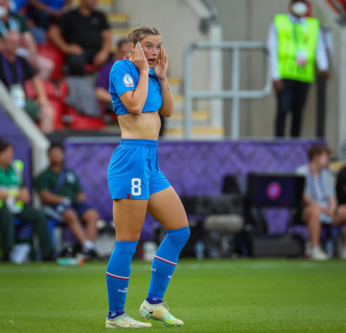 Karólína Lea Vilhjálmsdóttir.