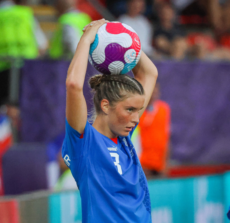 Karólína Lea Vilhjálmsdóttir.