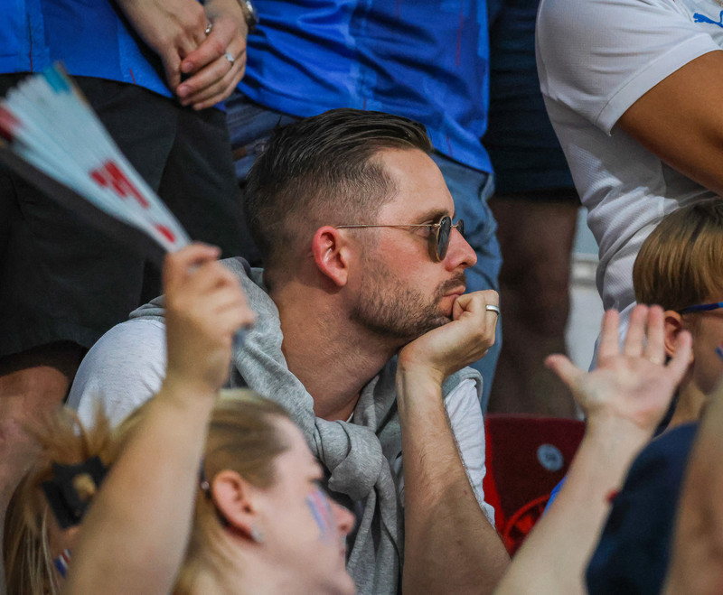Gylfi á EM kvenna í sumar.