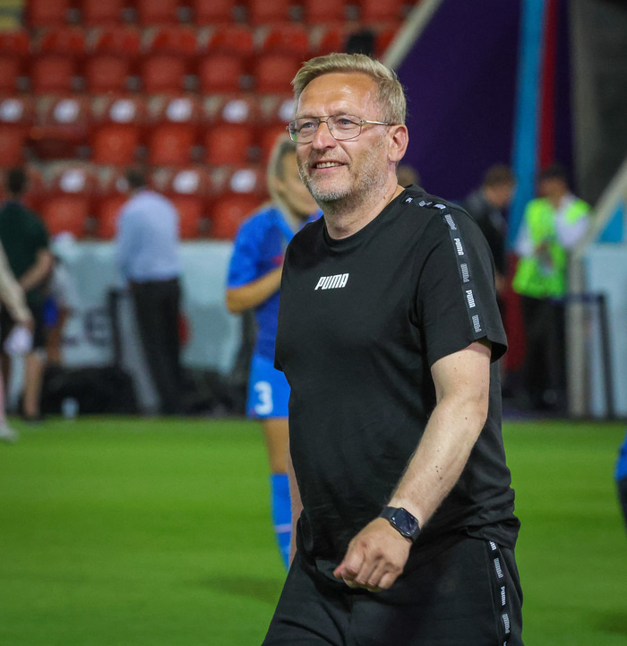 Þorsteinn Halldórsson, landsliðsþjálfari.