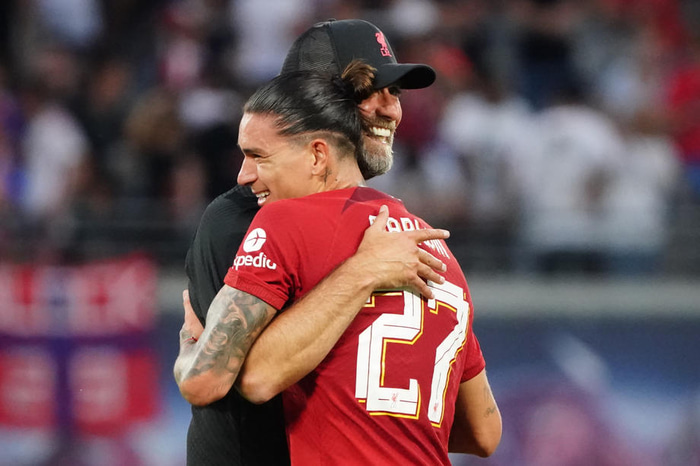 Darwin Nunez var öflugur í liði Liverpool