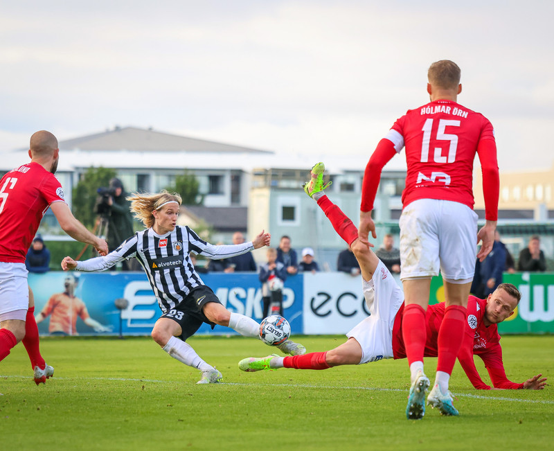 Atli Sigurjóns verður líklega á sínum stað á hægri kantinum