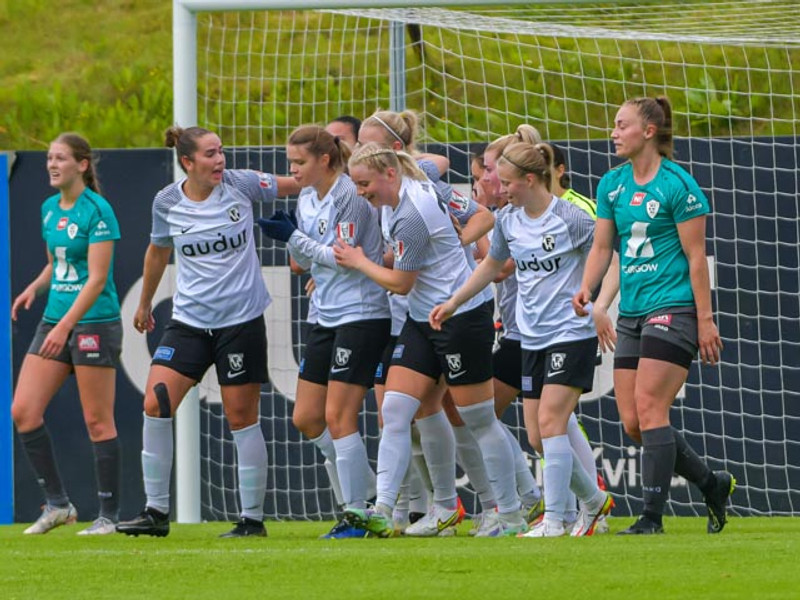 FH fagnar marki síðasta sumar.
