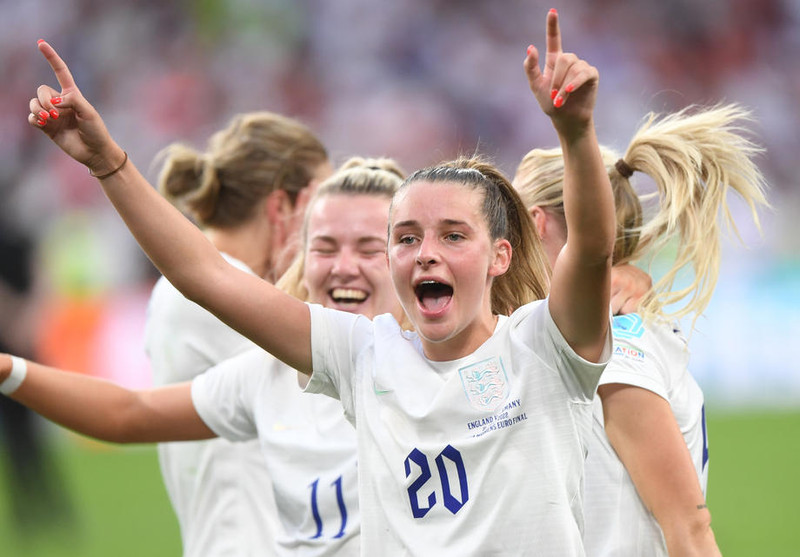 England bætti markamet Þýskalands á EM