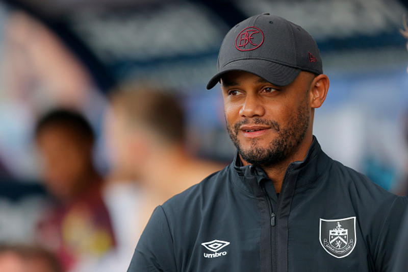 Vincent Kompany, stjóri Burnley.