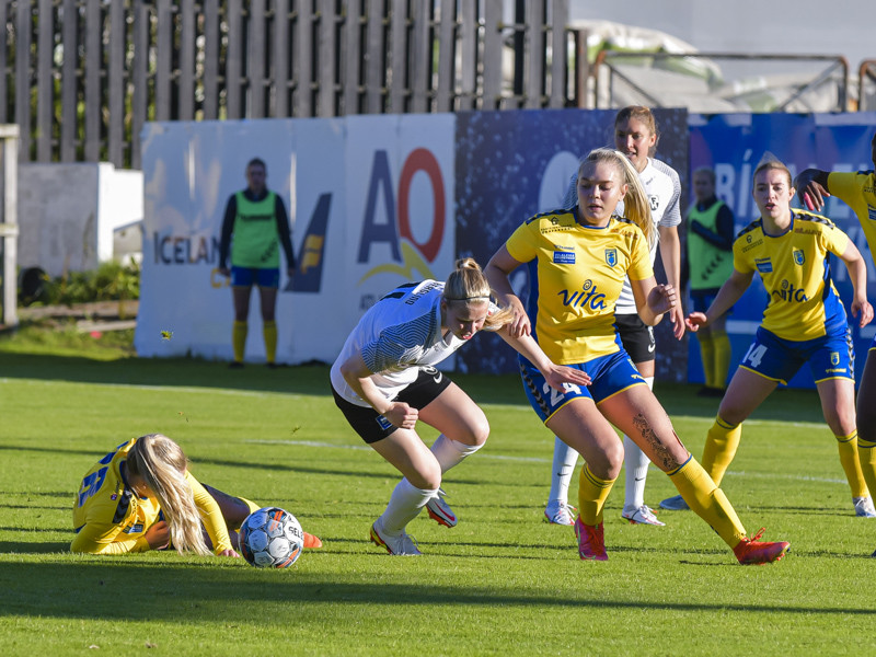 Myndaveisla: FH vann Fjölni í Kaplakrika